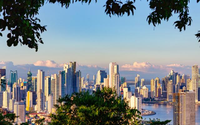 Panama City panorama